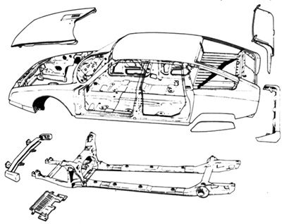 CX hybrid chassis/body