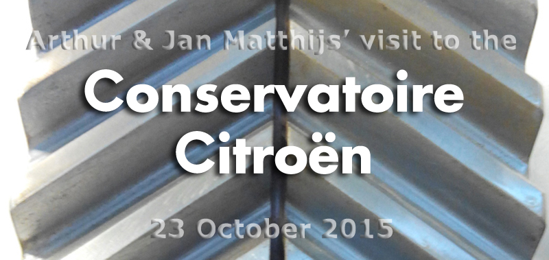 Arthur Fryling & Jan Matthijs Werkman's visit to the Conservatoire 23 October 2015