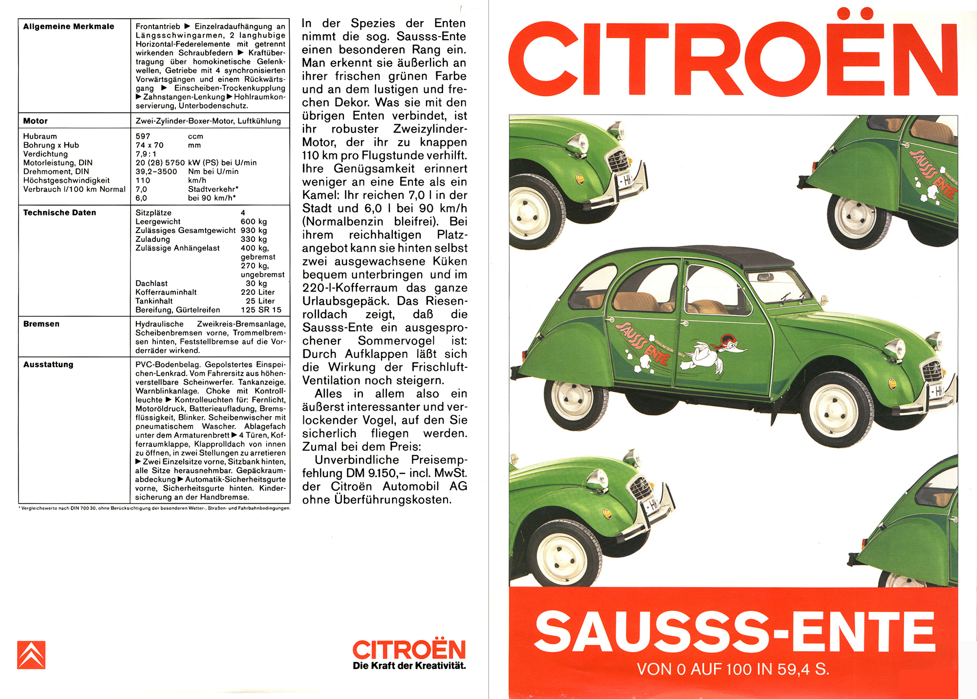 Citroën 2 CV - die Ente