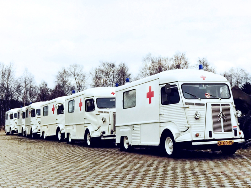 Dutch H Van ambulances